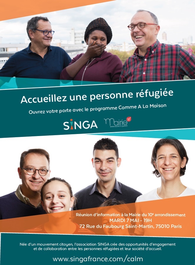 association SINGA affiche 2019